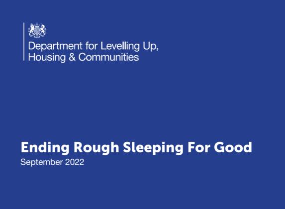 New Government rough sleeping strategy