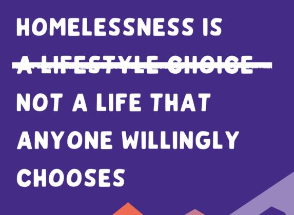 Homelessness is not a 'lifestyle choice'